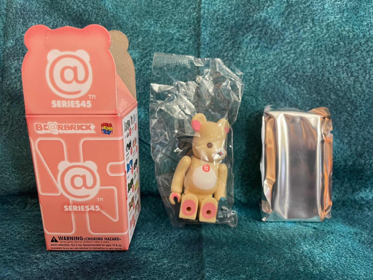 Rilakkuma Tan Pink Series 45 Be@rBrick 100%