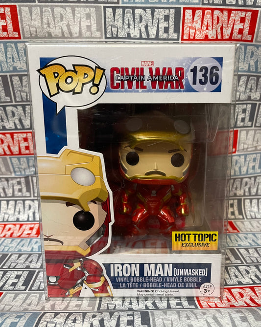 Iron Man (Unmasked) Funko POP!