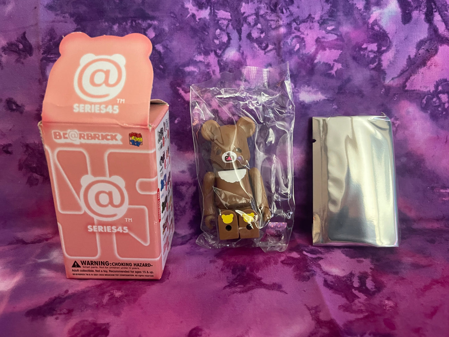 Rilakkuma Dark Brown Series 45 Be@rBrick 100%