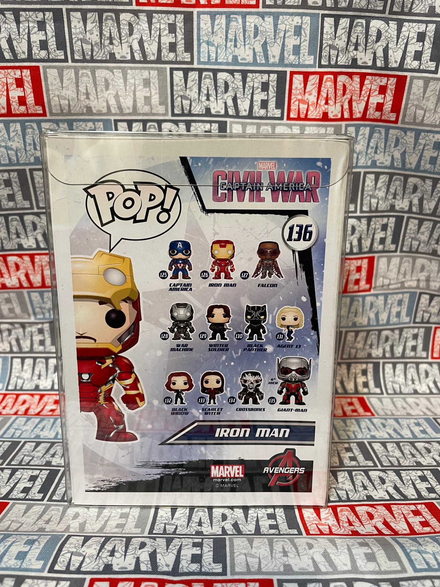 Iron Man (Unmasked) Funko POP!