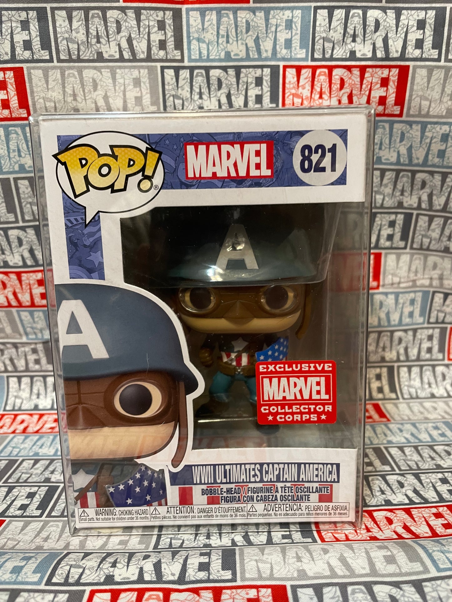 WWII Ultimates Captain America Funko POP!