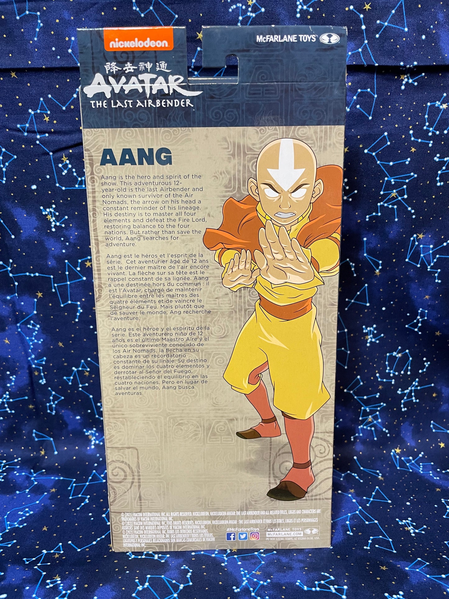 McFarlane Toys Aang (Avatar State) Gold Label Collection